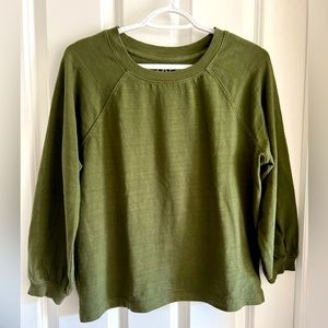 Loft Puff Sleeve Sweatshirt - small